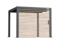 Wood-Grain Slat Walls