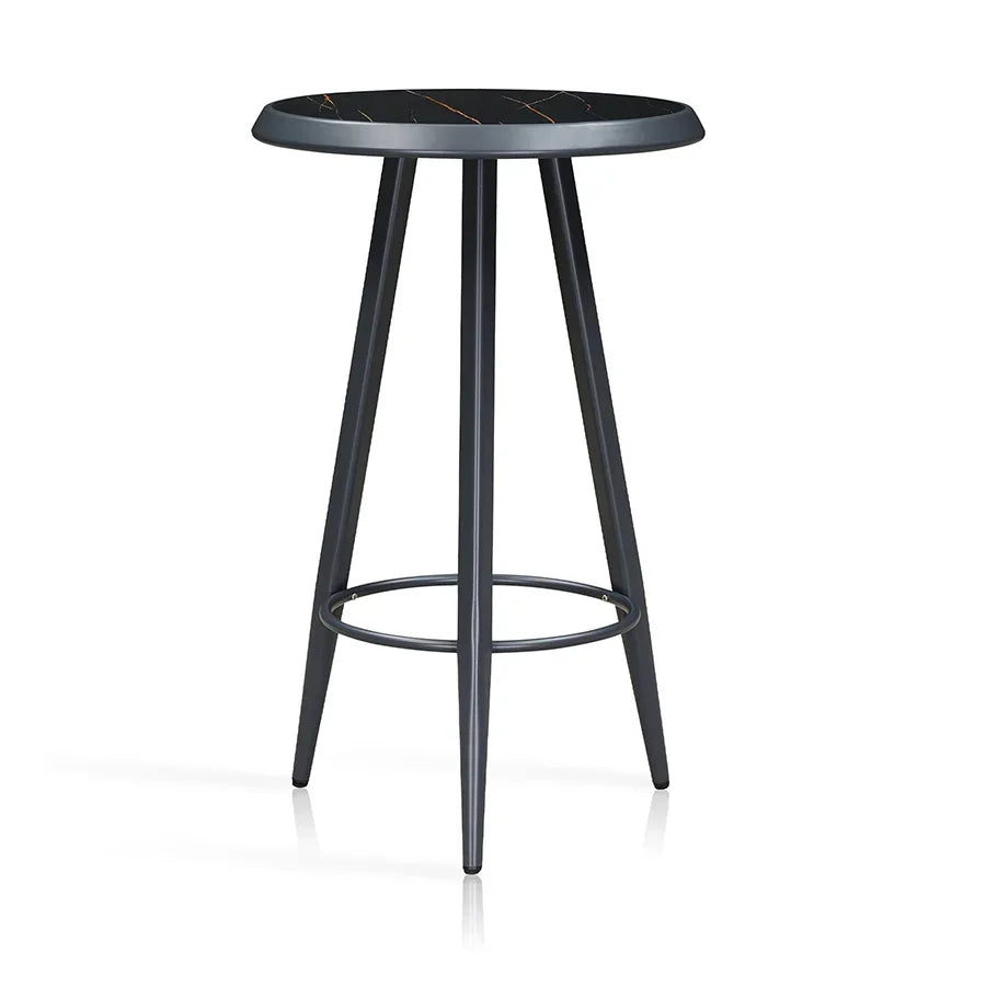PURPLE LEAF Outdoor Bar Table Patio Dining Table Coffee Kitchen Breakfast Bistro Pub Bar Table for Patio Poolside