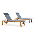 PURPLE LEAF Pool Oversized Lounge Chairs Rattan Aluminium Patio Chaise Lounge Outdoor Adjustable Recliner Finish Loungers Woven PE Sun Chairs for Poolside Deck Beach