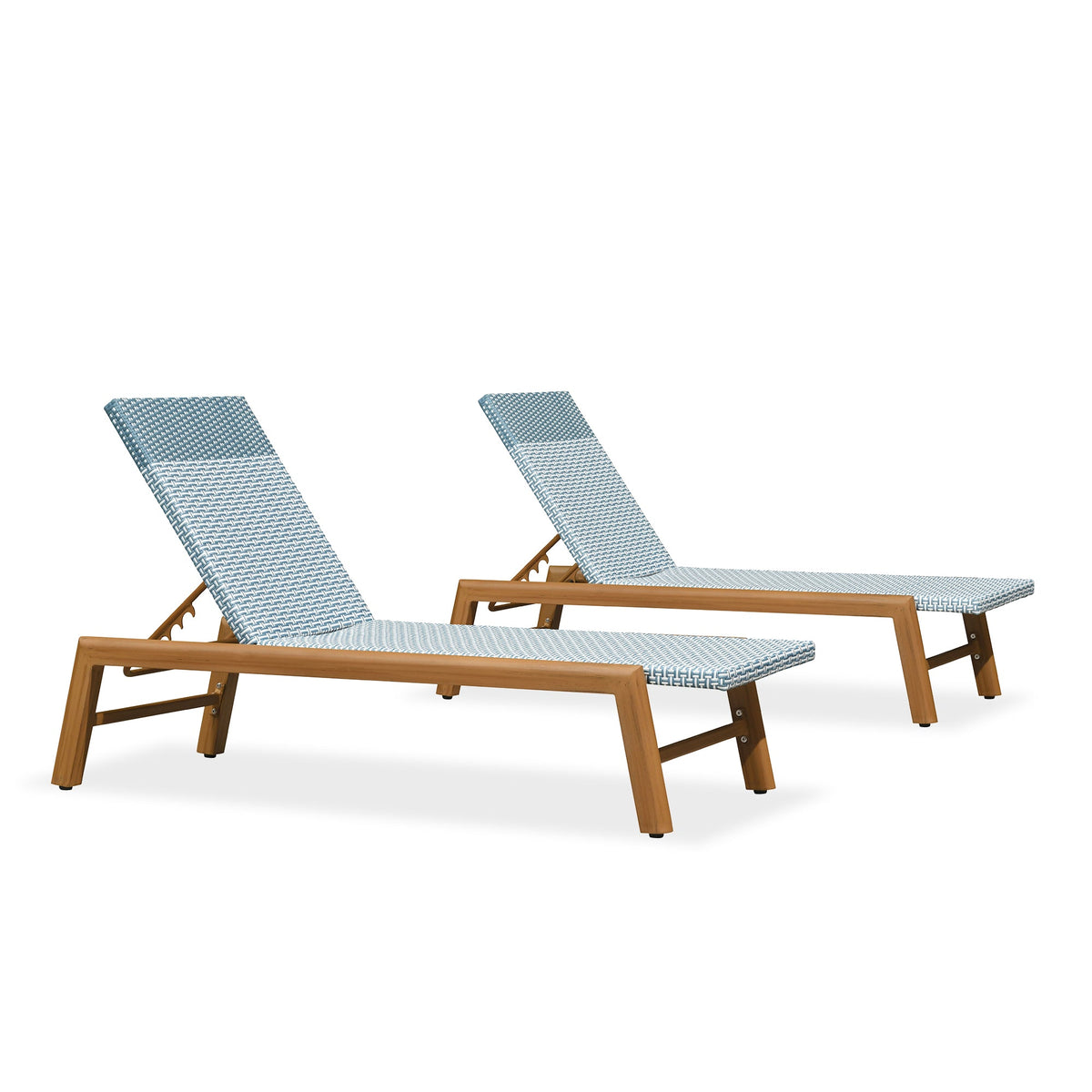 PURPLE LEAF Pool Oversized Lounge Chairs Rattan Aluminium Patio Chaise Lounge Outdoor Adjustable Recliner Finish Loungers Woven PE Sun Chairs for Poolside Deck Beach