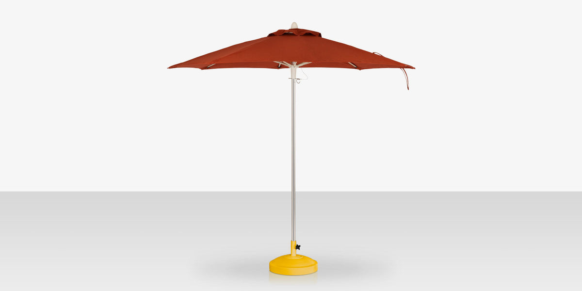 Rio 8' – Parasol droit rond à simple évent d’aération