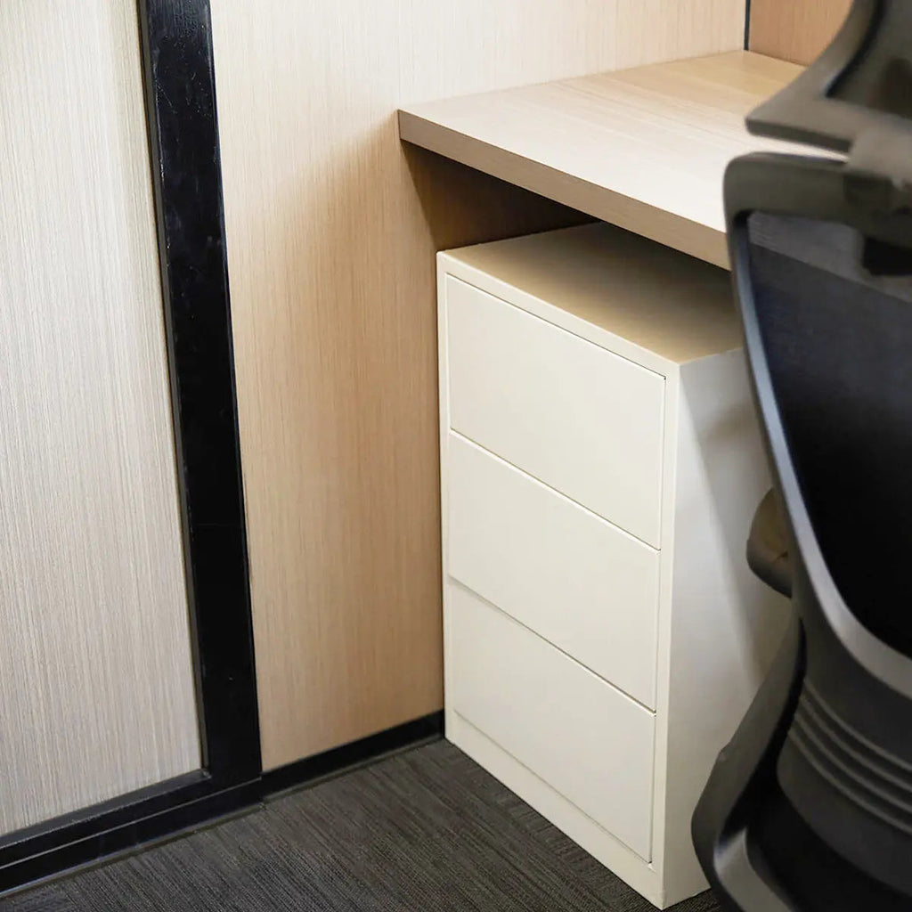 10' Custom Built Steel Container Office, 57 Sq-Ft Working Area, 3 Ergonomic Office Chairs, TMG-SCO10