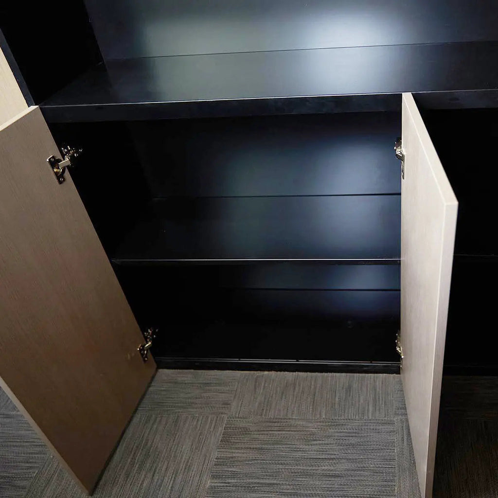 10' Custom Built Steel Container Office, 57 Sq-Ft Working Area, 3 Ergonomic Office Chairs, TMG-SCO10