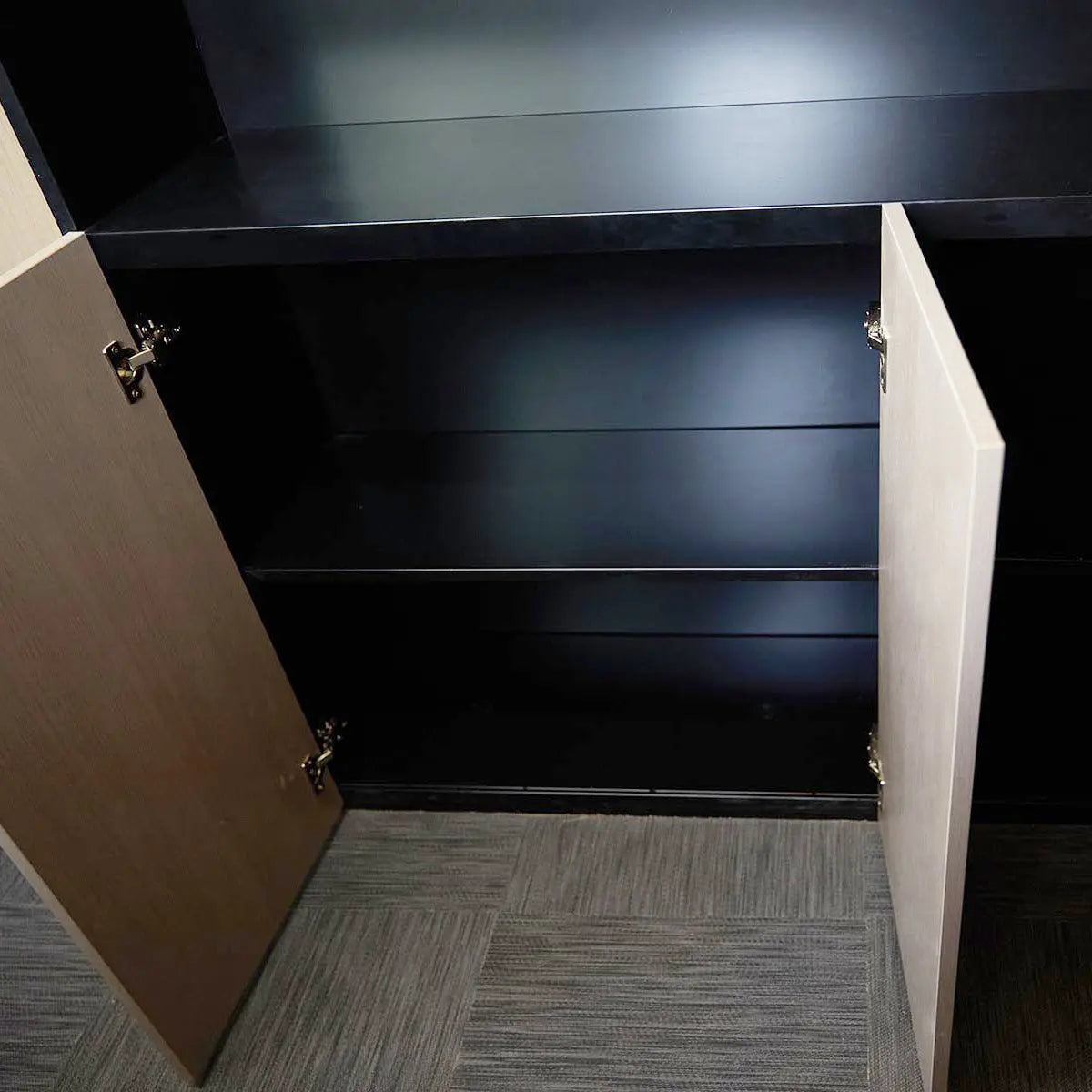 10' Custom Built Steel Container Office, 57 Sq-Ft Working Area, 3 Ergonomic Office Chairs, TMG-SCO10