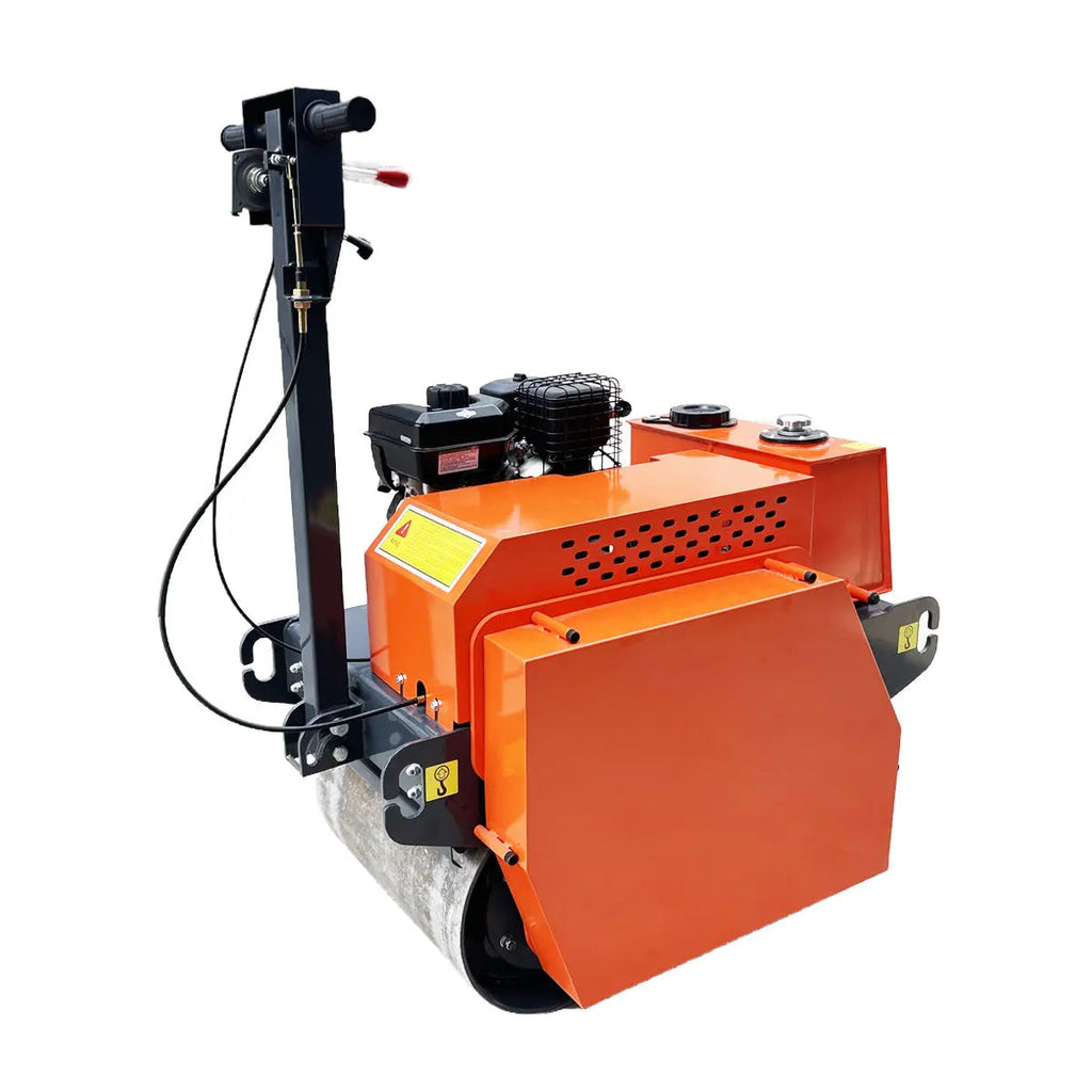10 HP Double Wheel Vibratory Roller, 2 x 24" Wide & 17" Diameter Rollers, EPA Emissions Compliance, TMG-MVR25