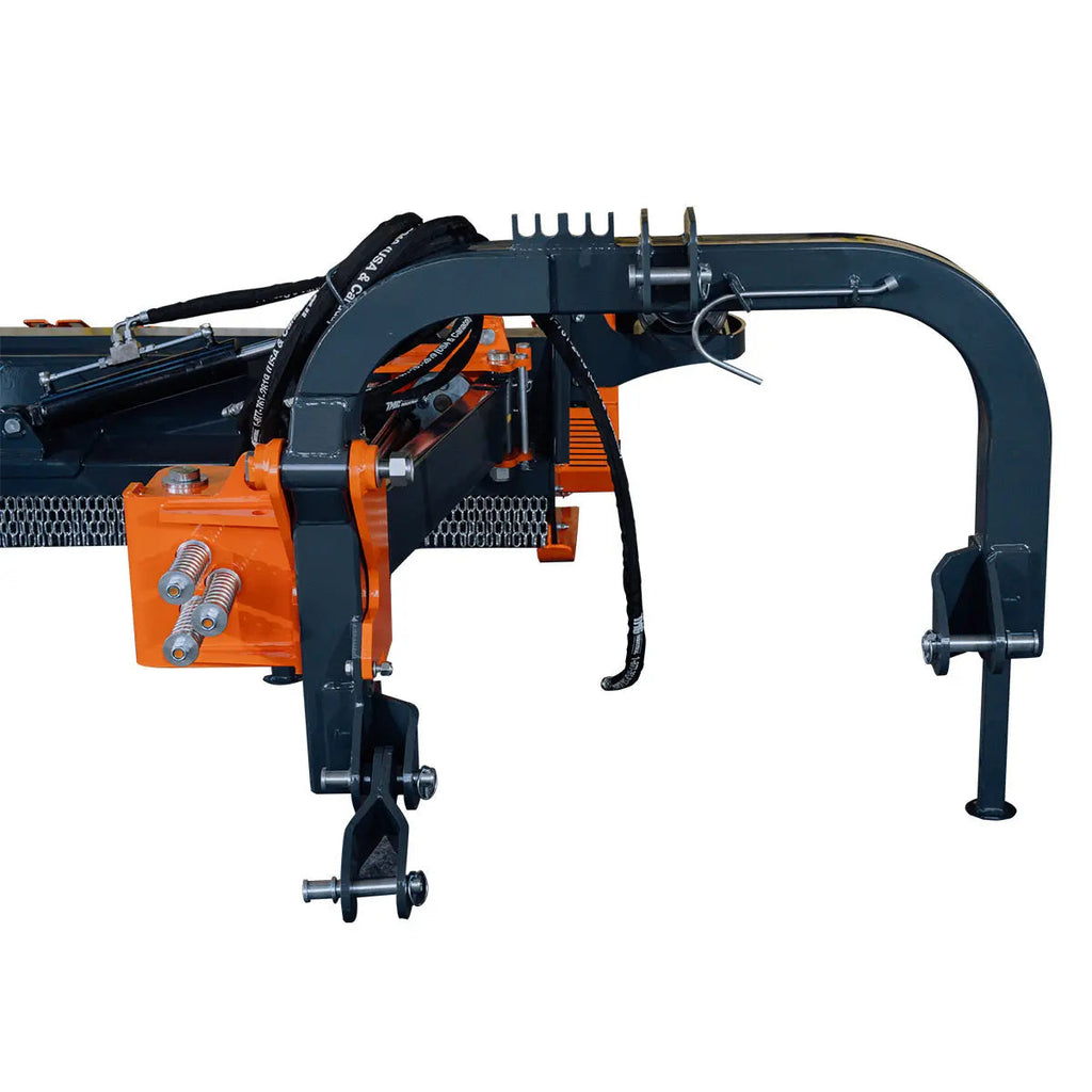 100" Ditch Bank Flail Mower, Offset Verge & Slope Cutter for Tractors 80-120 HP, Italian Gearbox TMG-TFMO100