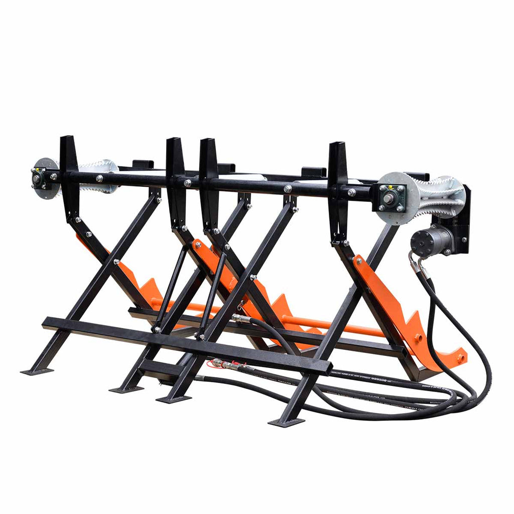 1000 lb Hydraulic Log Lift for TMG-GLS16/20 Firewood Processor, Chain Drive Infeed, TMG-LLS16