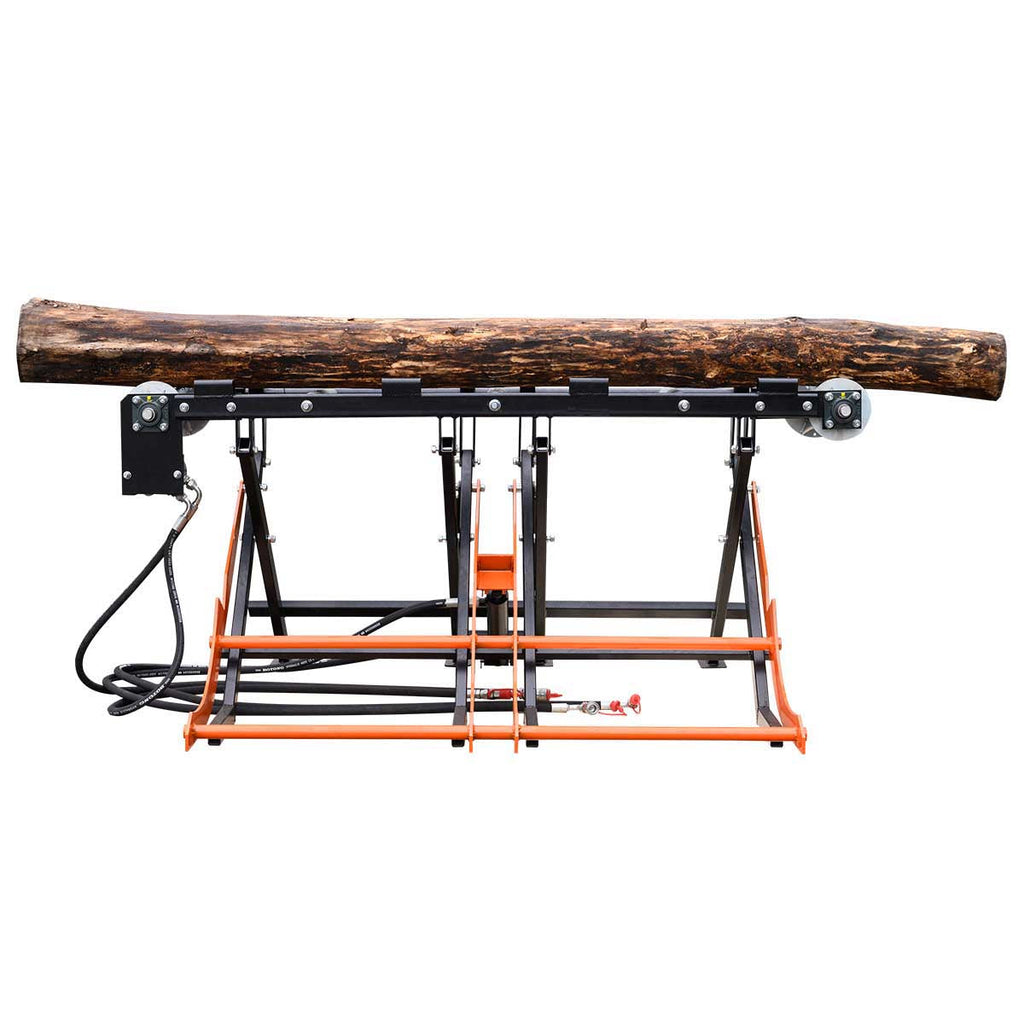 1000 lb Hydraulic Log Lift for TMG-GLS16/20 Firewood Processor, Chain Drive Infeed, TMG-LLS16