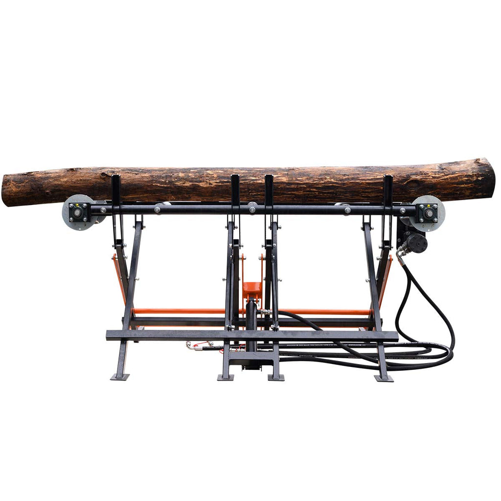 1000 lb Hydraulic Log Lift for TMG-GLS16/20 Firewood Processor, Chain Drive Infeed, TMG-LLS16