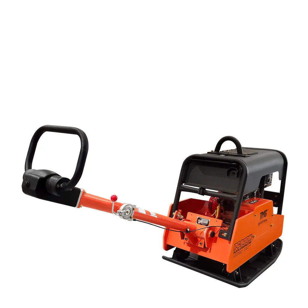 10,800-lb Reversible Hydraulic Plate Compactor, 13 HP Honda GX390 Engine, 400-kg Net Weight , Hydraulic Control, TMG-PC900H