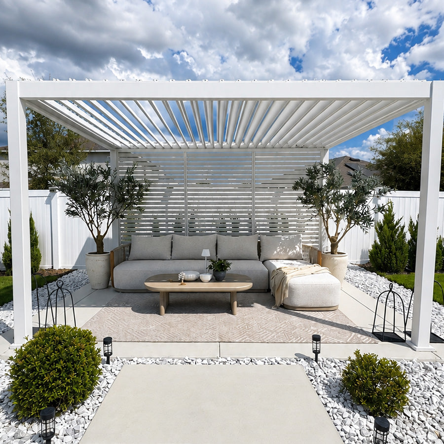 PURPLE LEAF Hailar L-Shaped Patio Conversation Set with Genuine Teak Cushions and Pillows Olefin Rope Backrest Outdoor Couch Sets for Backyard Porch