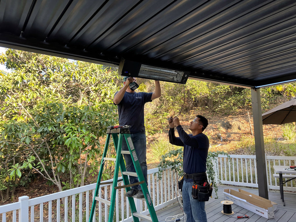 Extended Pergola Installation Service