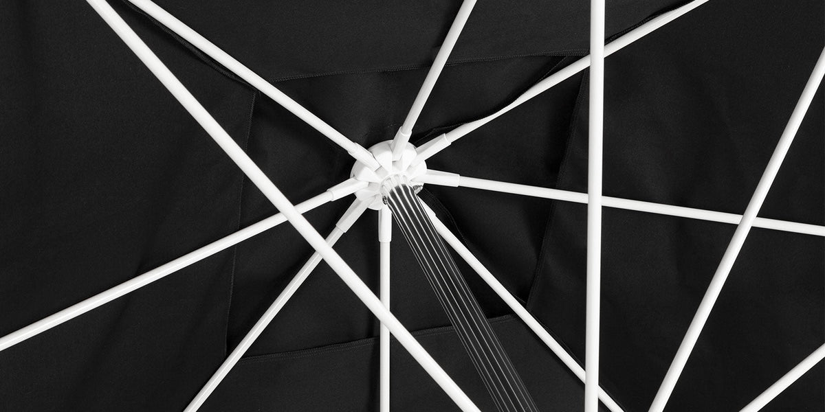 8' Rio Single Vented Square Market Umbrella