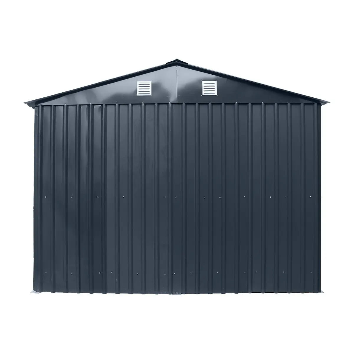 TMG Heavy Series™ 10' x 20' Metal Garage Shed with Double Front Doors and Side Entry Door, 8' Peak Height TMG-MS1020B