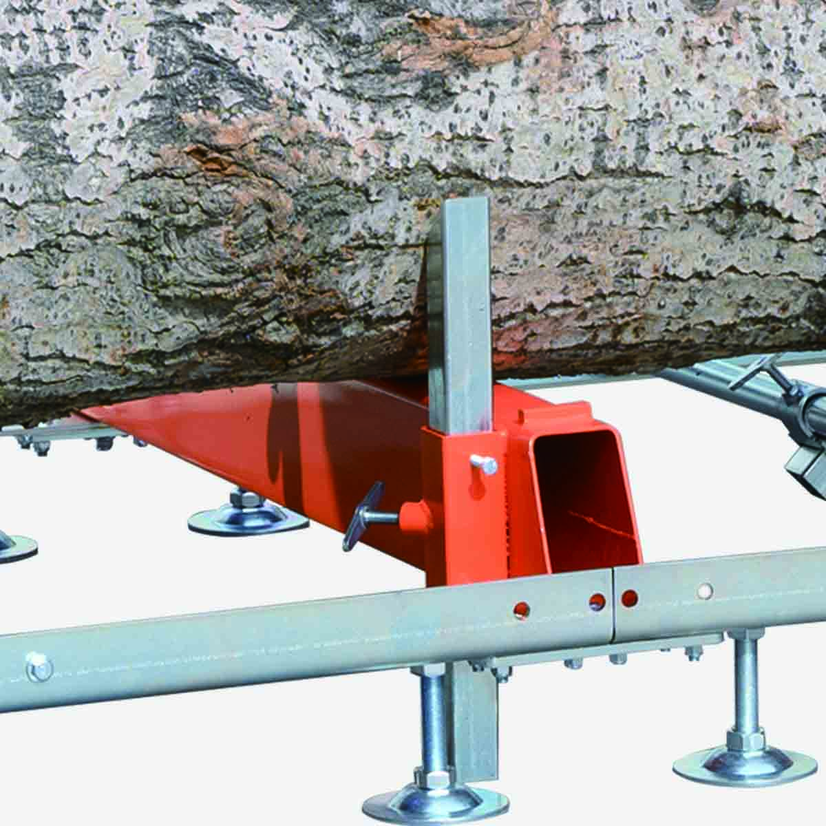 27” Portable Sawmill, 10’ Log Length Capacity, 27” Log Diameter, 15 HP RATO-R420 Engine, 12-¾’ Track Length (Extensions Available), TMG-PSM27R