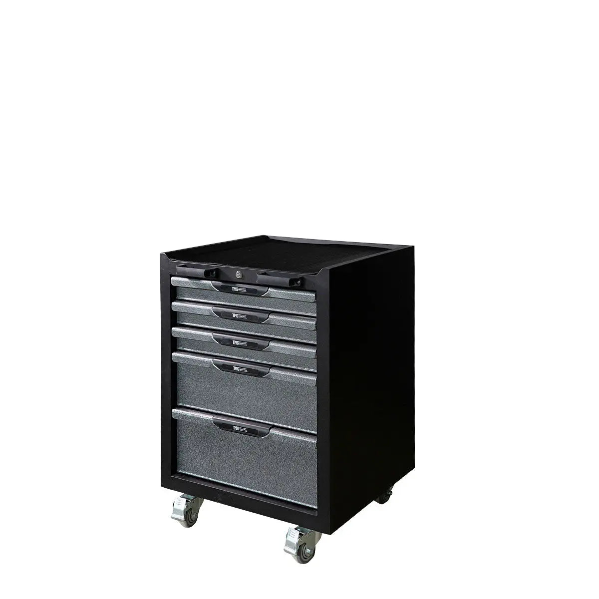 12' Extreme-Duty Steel Garage Tool Chest w/Pegboard, Power Outlets, USB Port, Magnetic Motion LED Lamps, Cabinets & Roll-Out Tool Chest, TMG-WBM12