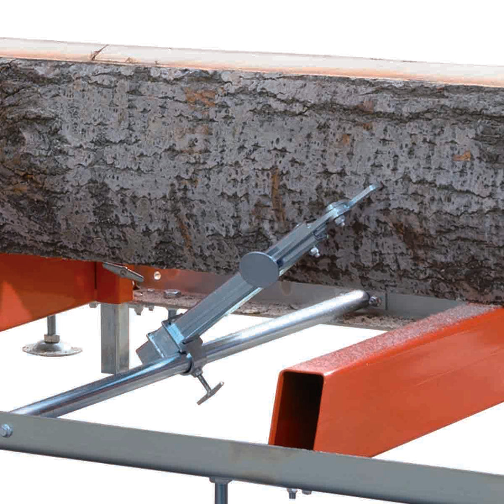 27” Portable Sawmill, 10’ Log Length Capacity, 27” Log Diameter, 15 HP RATO-R420 Engine, 12-¾’ Track Length (Extensions Available), TMG-PSM27R