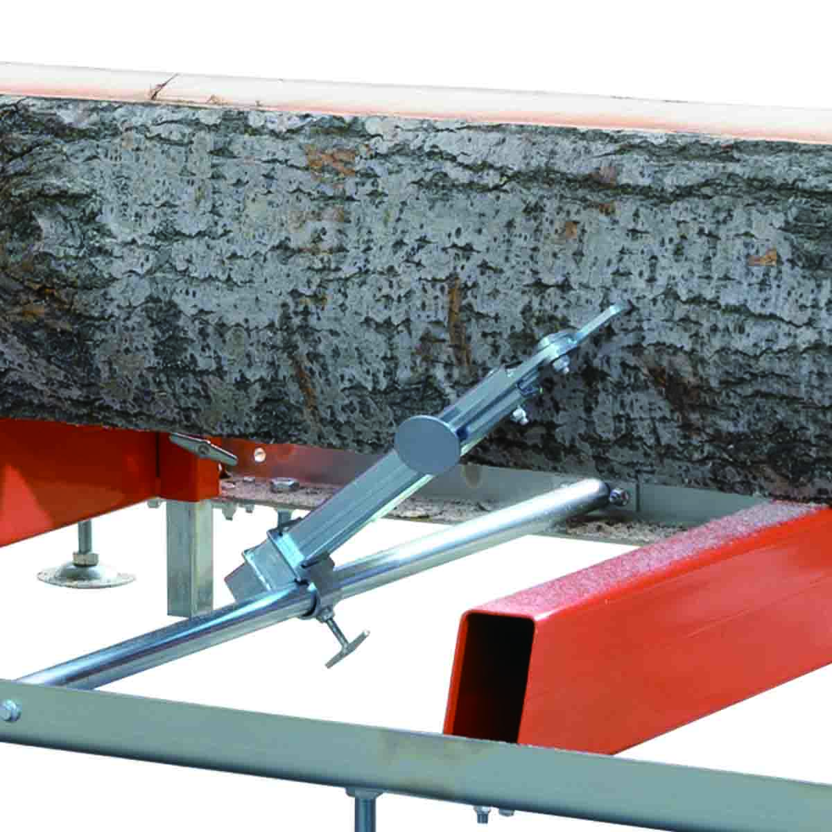27” Portable Sawmill, 10’ Log Length Capacity, 27” Log Diameter, 15 HP RATO-R420 Engine, 12-¾’ Track Length (Extensions Available), TMG-PSM27R