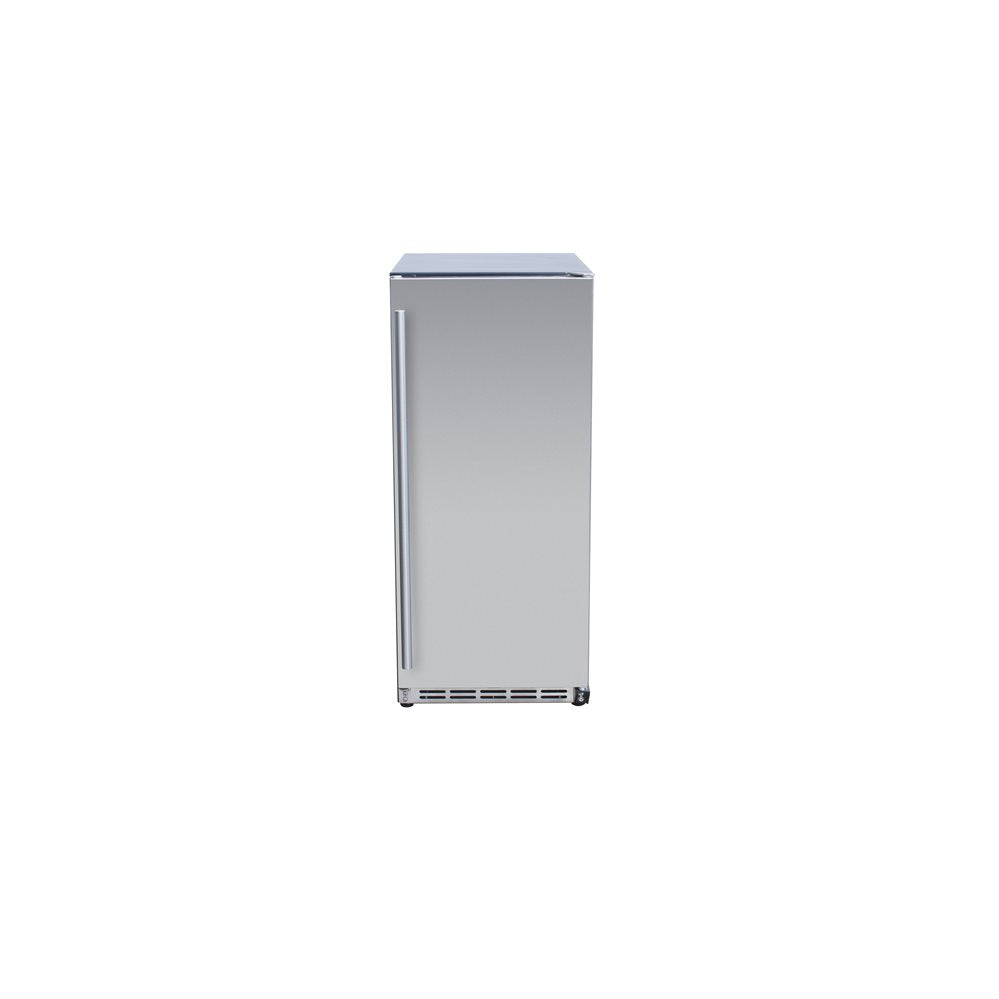 TrueFlame AMD 15" Outdoor Rated Fridge with Stainless Door