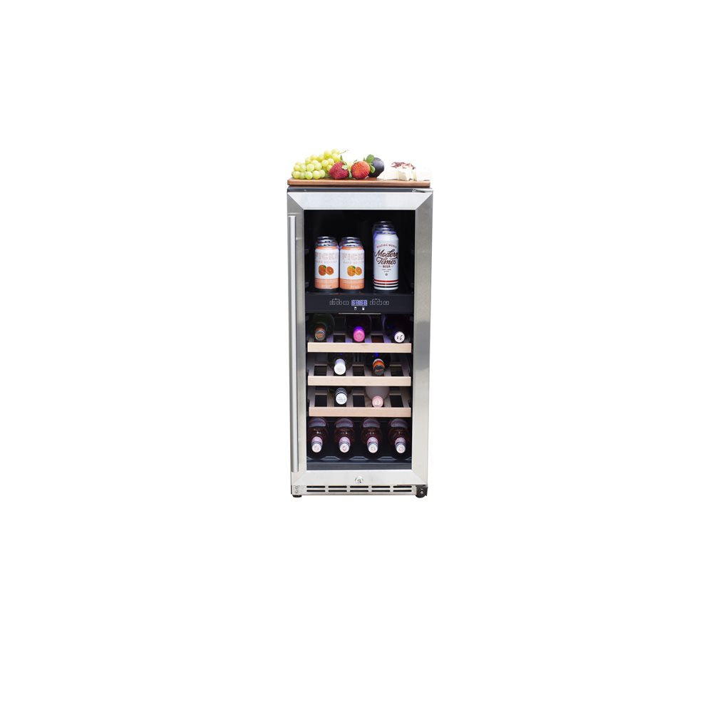 TrueFlame 15" Outdoor Rated Wine Cooler