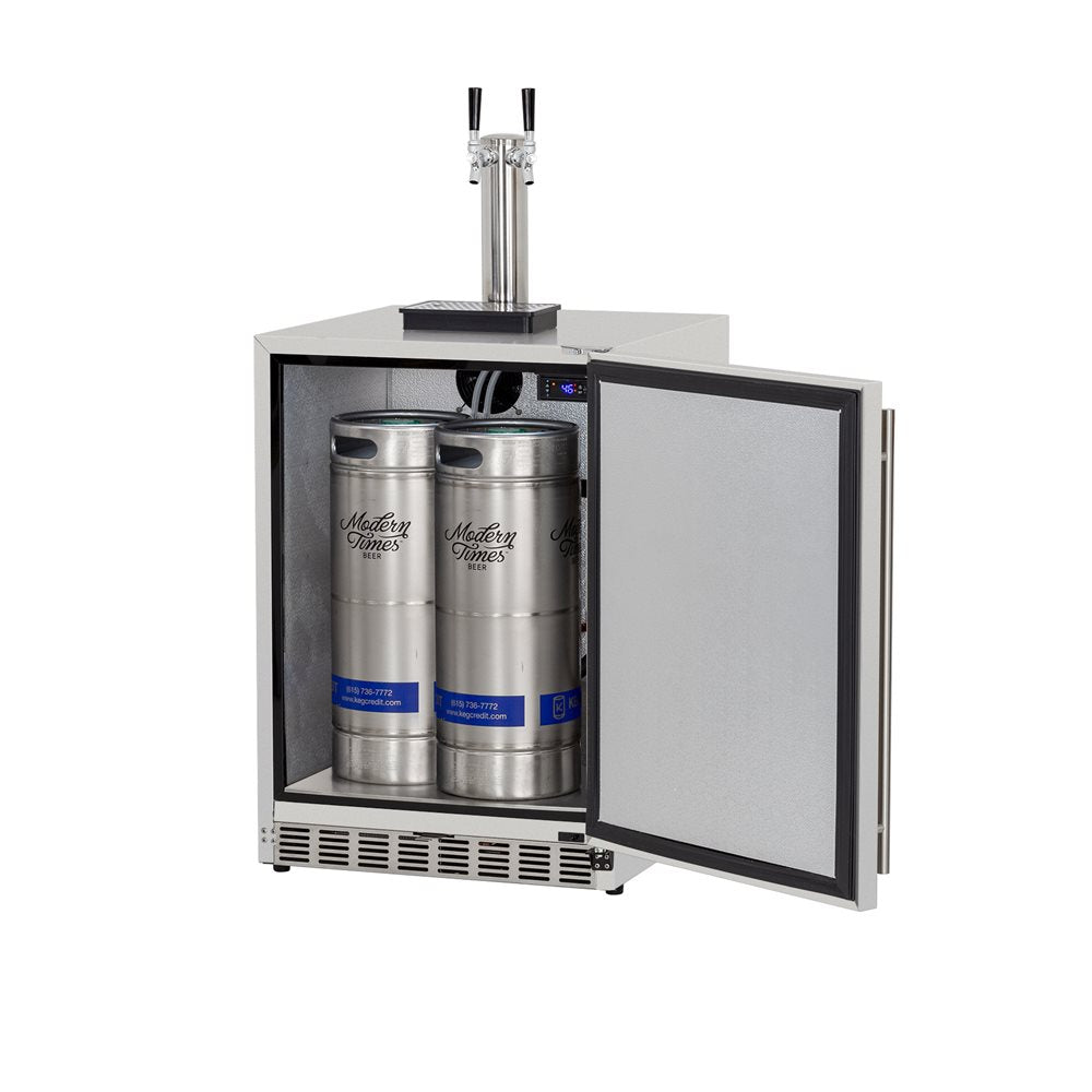 AMD 24" 6.6C Deluxe Outdoor Rated Kegerator