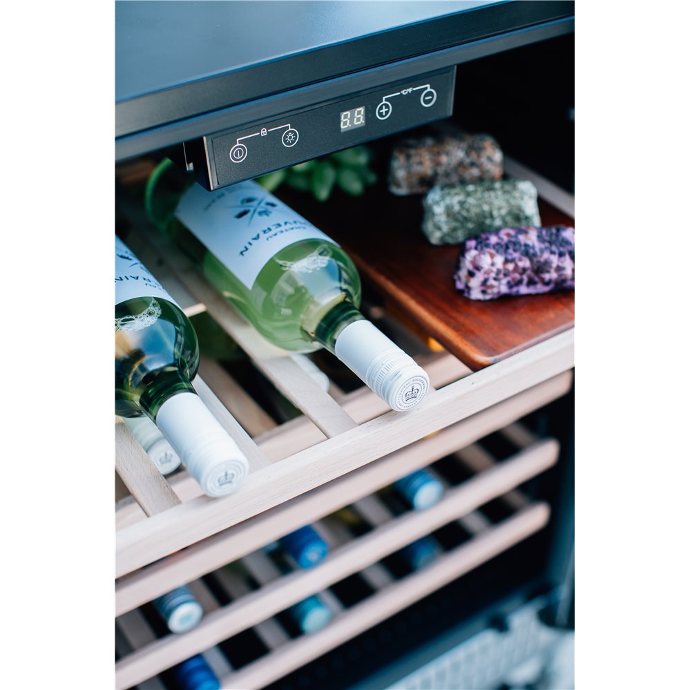 TrueFlame 24" Outdoor Rated Dual Zone Wine Cooler