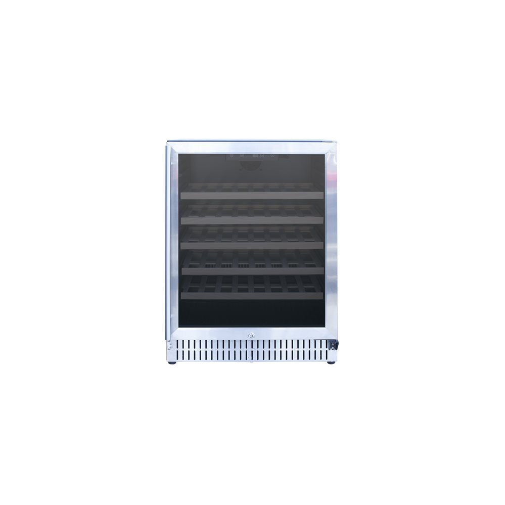 TrueFlame 24" Outdoor Rated Dual Zone Wine Cooler