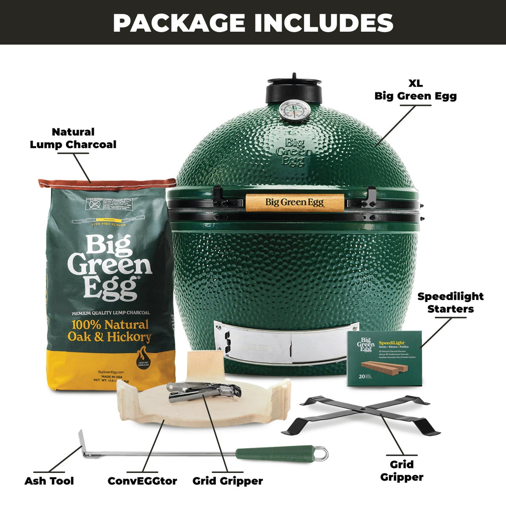 XL Big Green Egg Built-In Package for Custom Kitchens