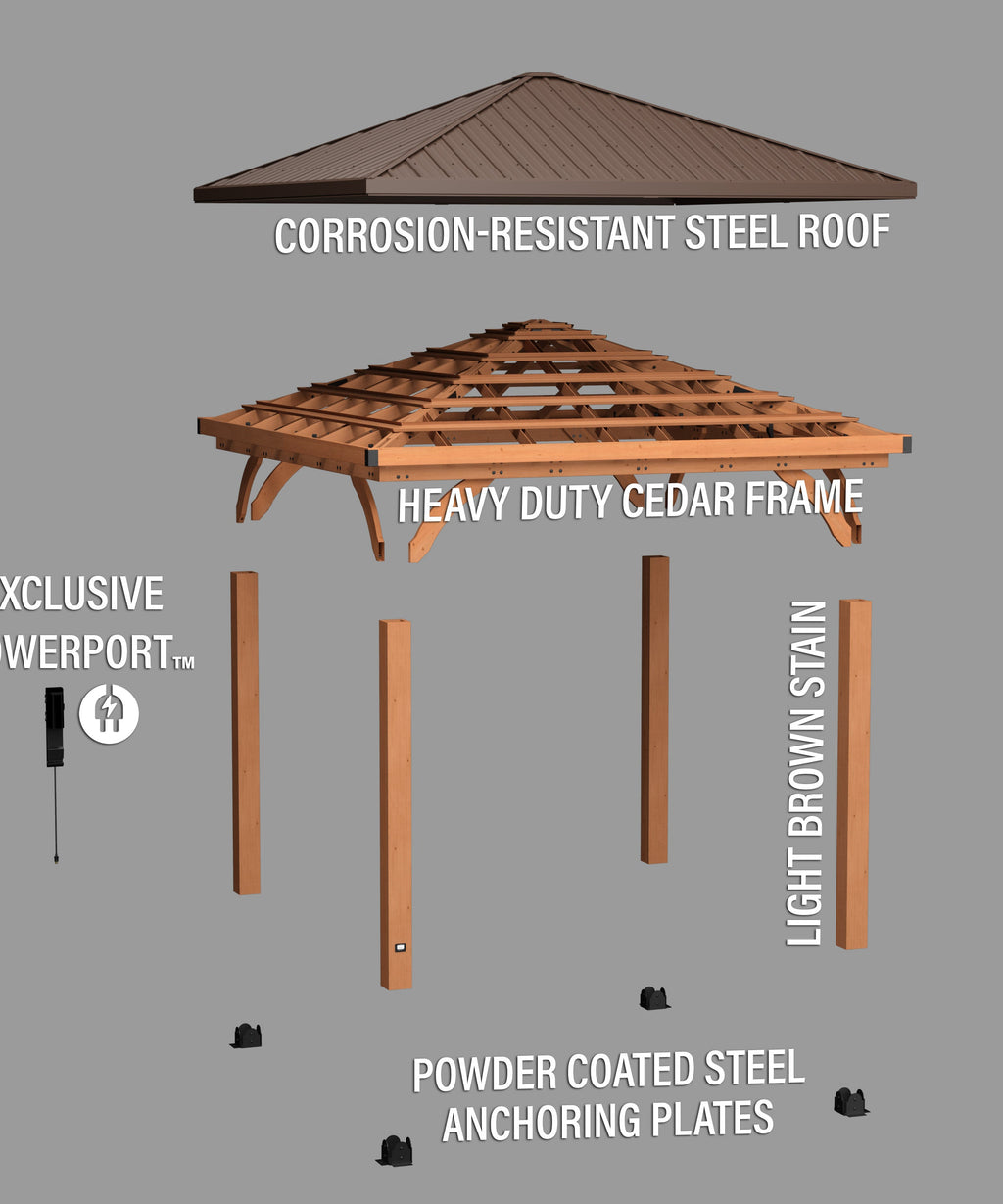 12x12 Barrington Gazebo