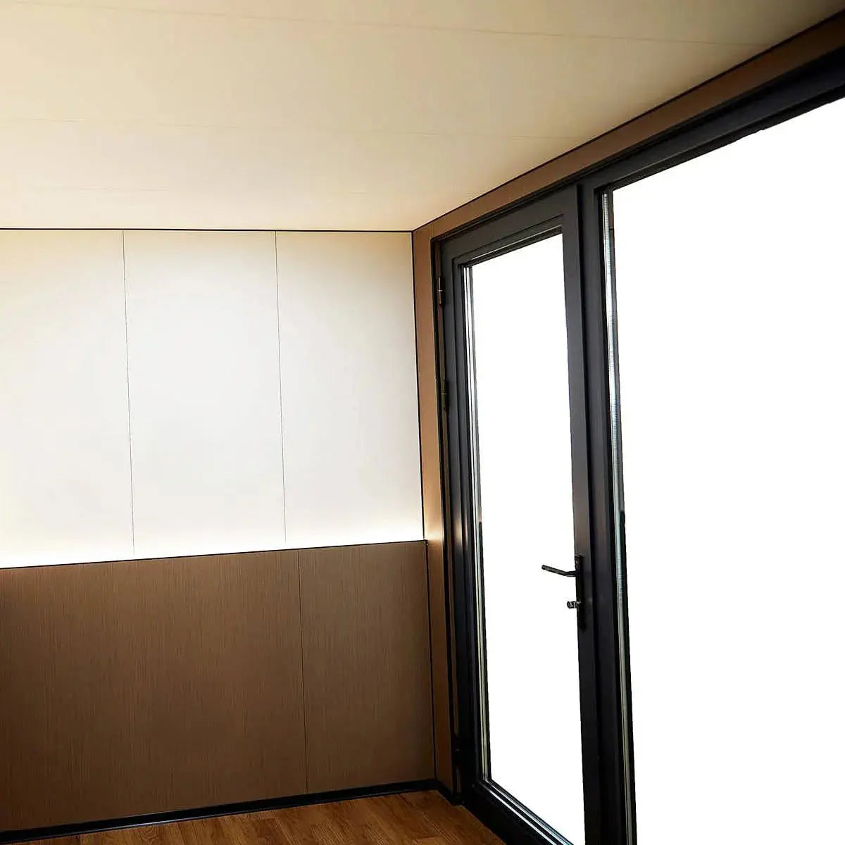 13' Custom Built Steel Container Office, 90 Sq-Ft Working Area, Super Heavy-Duty Galvanized Frame, High-Density Foam Insulation, TMG-SCO13
