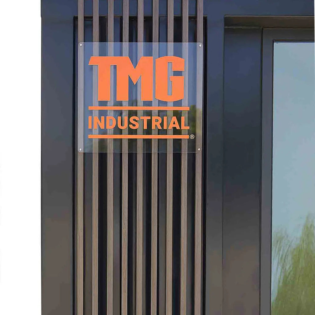13' Custom Built Steel Container Office, 90 Sq-Ft Working Area, Super Heavy-Duty Galvanized Frame, High-Density Foam Insulation, TMG-SCO13