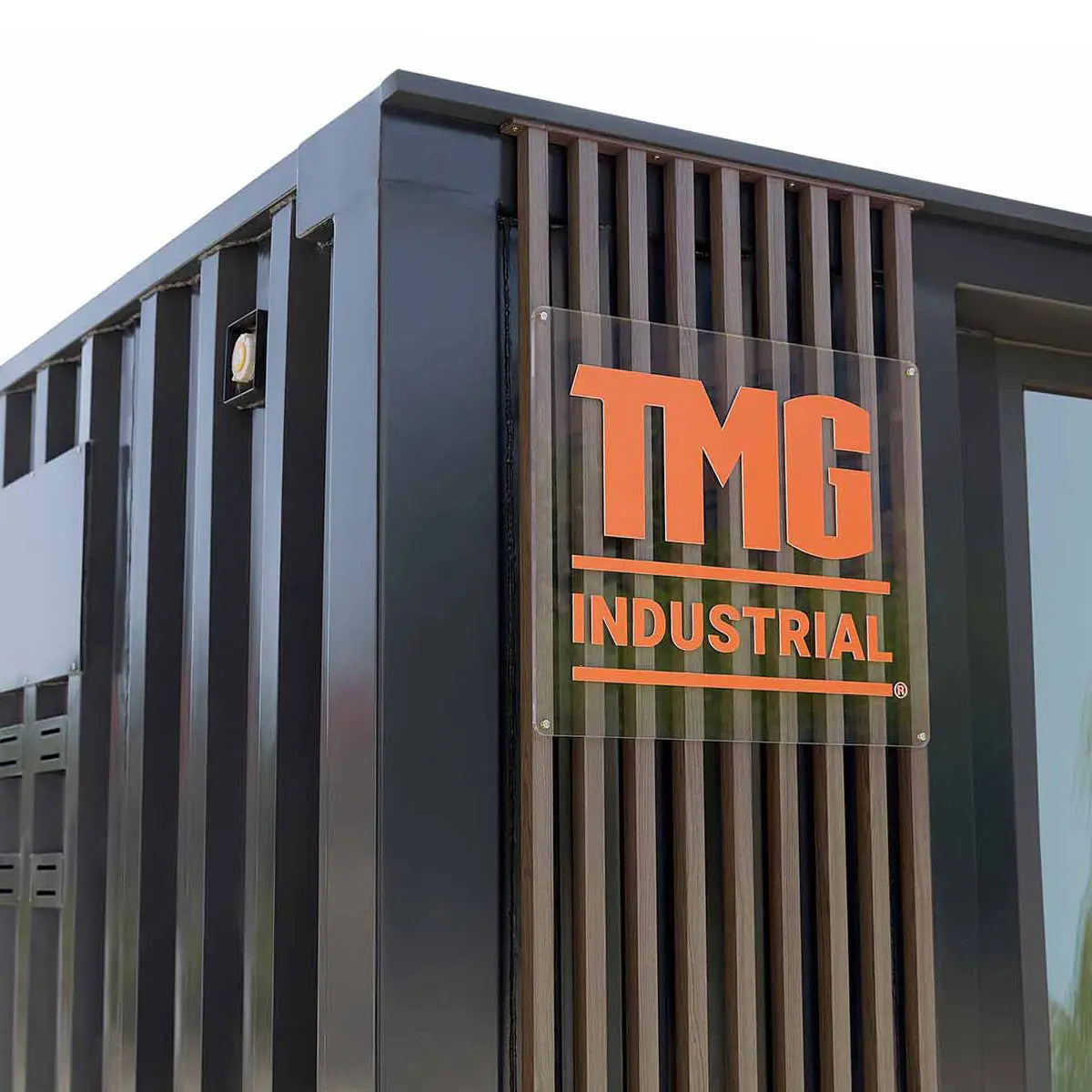 13' Custom Built Steel Container Office, 90 Sq-Ft Working Area, Super Heavy-Duty Galvanized Frame, High-Density Foam Insulation, TMG-SCO13