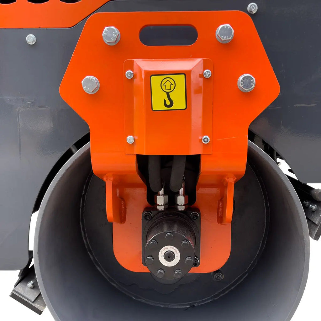 13.5 HP Ride-On Road Roller, 2 x 28" Wide & 21" Diameter Rollers, EPA Emissions Compliance TMG-MVR35