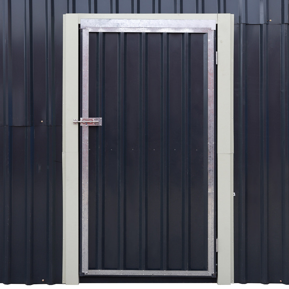 16' x 24' Metal Garage Shed with Swing Front & Side Doors, 10'6" Peak Height, TMG-MS1624A