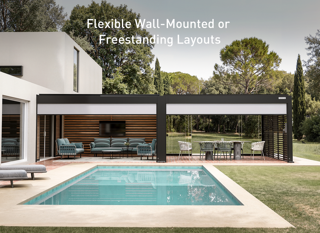 FlexPatio POWER+ PRO Gen 2 Motorized Pergola