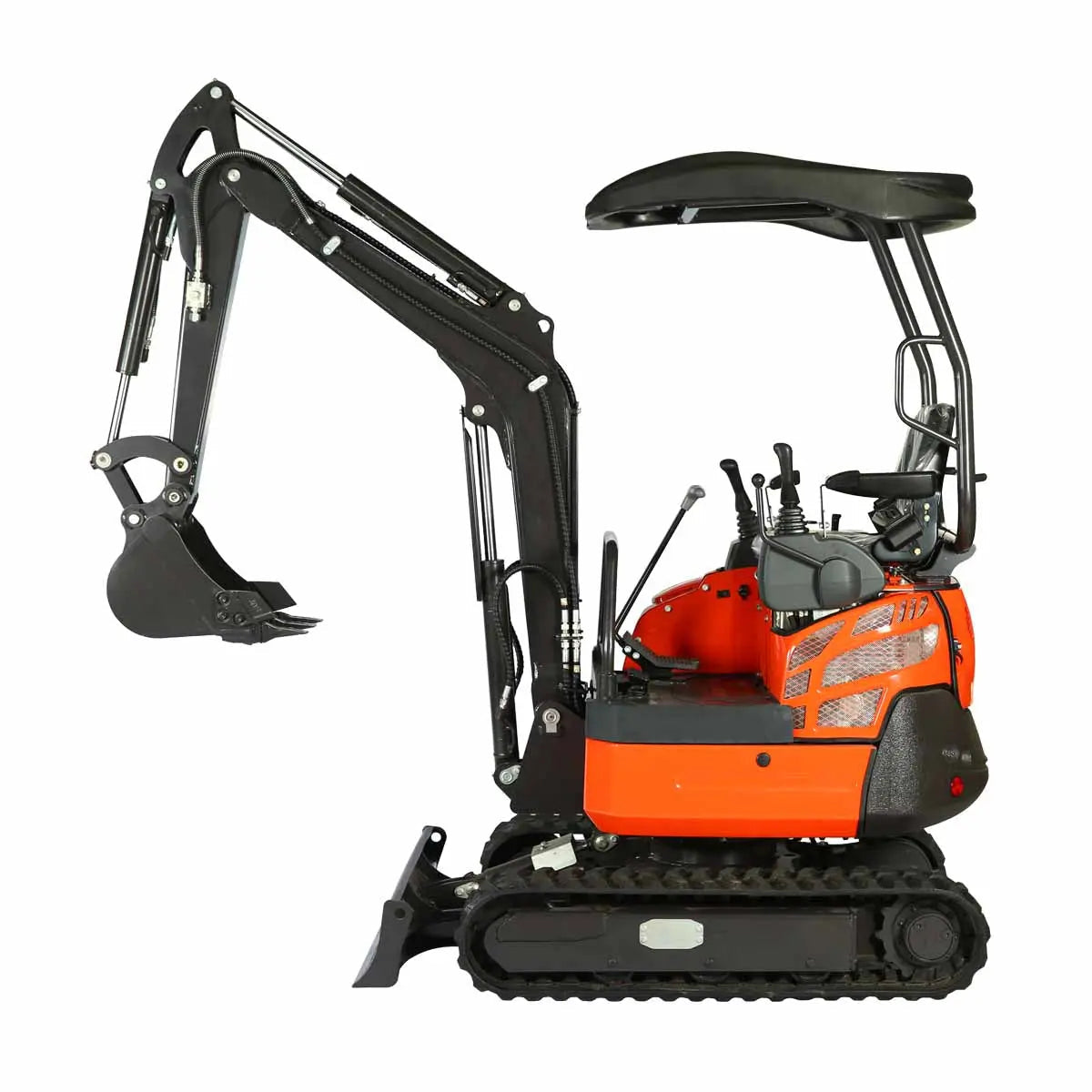 1800 KG Compact Mini Excavator, 16 HP Kubota Diesel, KDK Pump, Eaton Motor, 86" Digging Depth TMG-MVE18