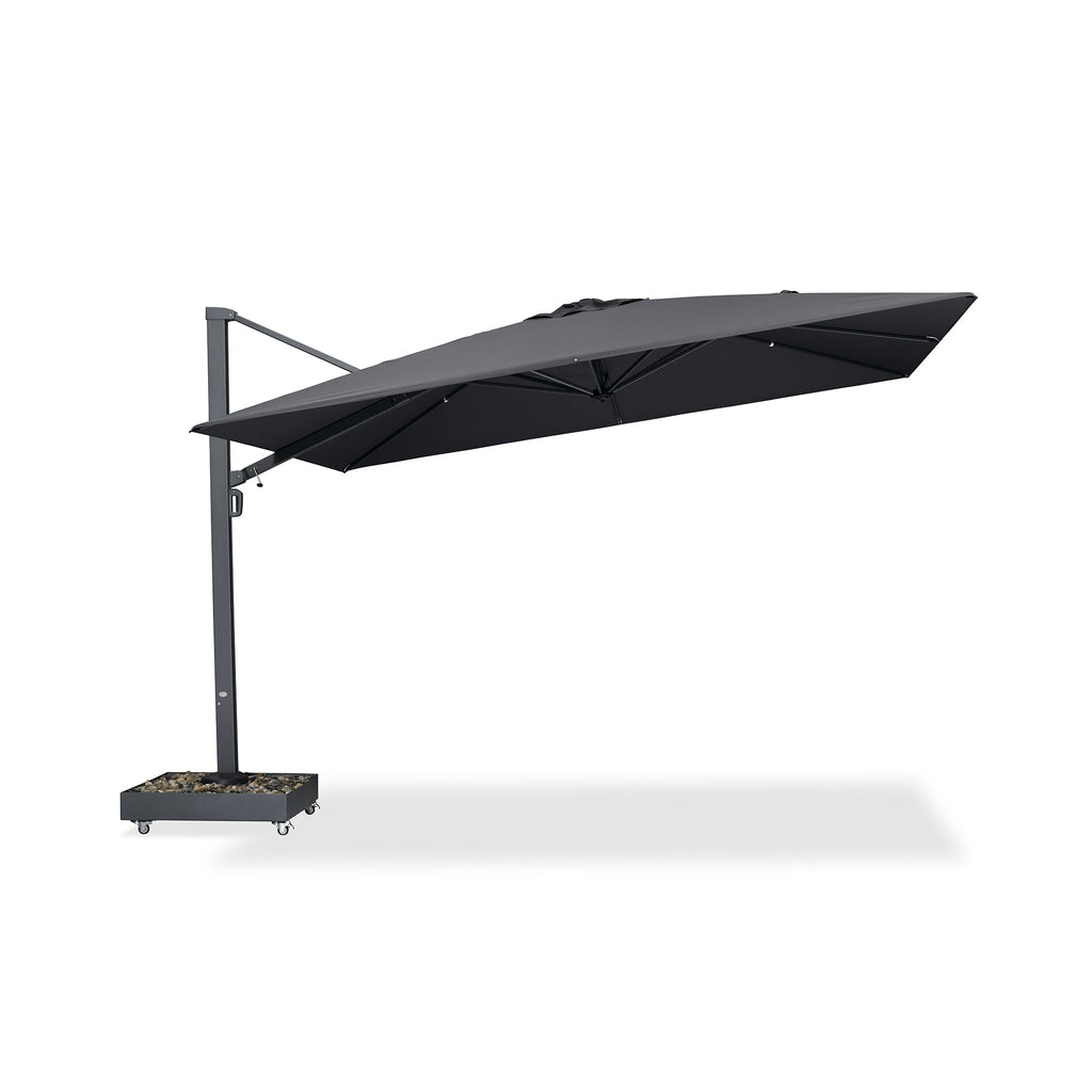 PURPLE LEAF Heavy Duty Cantilever Patio Umbrella Extra Large Outdoor Umbrella for Yard, Garden, Pool