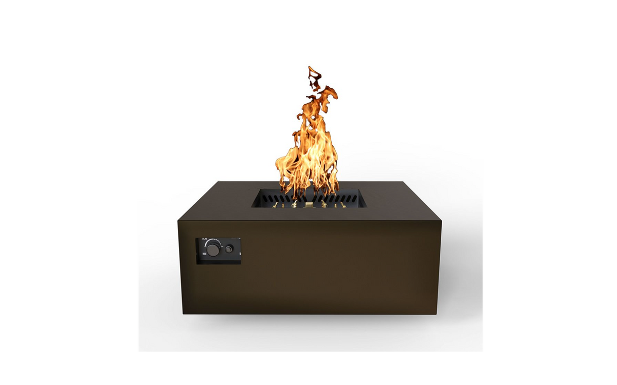 WARMING TRENDS AON S56 – Table brasero à gaz carrée 56 pouces