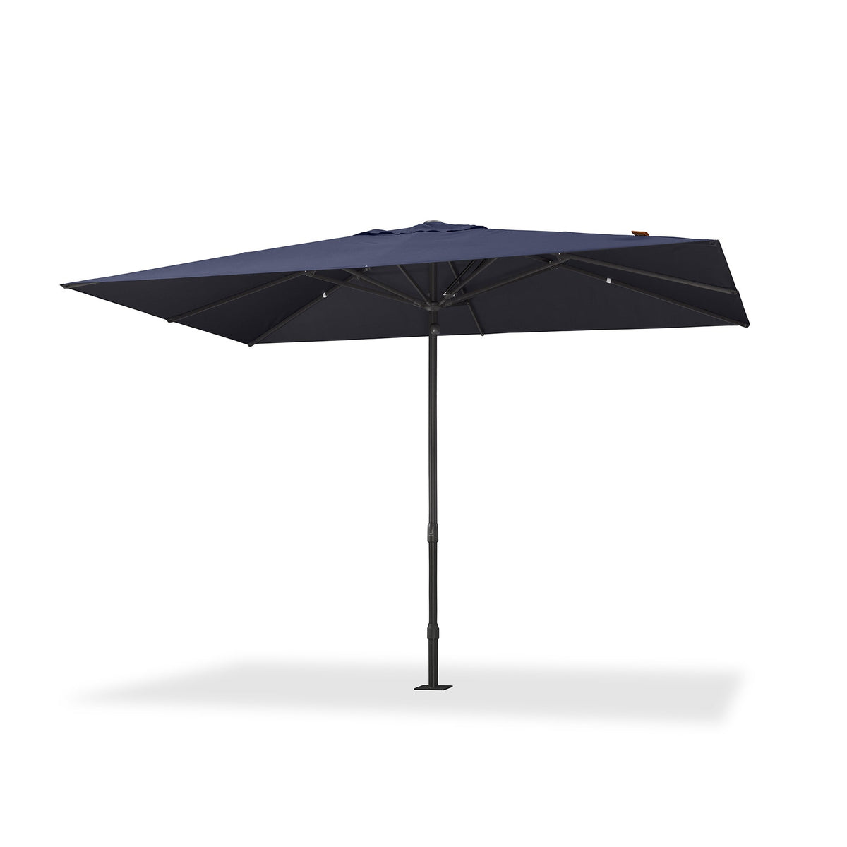 PURPLE LEAF Luxury Market Umbrella Heavy-Duty Commercial Hydraulic Semi-Automatic Patio Umbrella