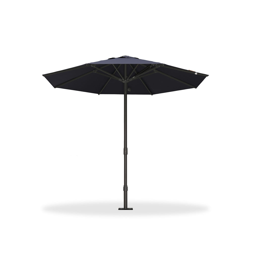 PURPLE LEAF Luxury Market Umbrella Heavy-Duty Commercial Hydraulic Semi-Automatic Patio Umbrella