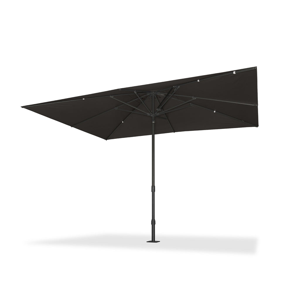 PURPLE LEAF Luxury Market Umbrella Heavy-Duty Commercial Hydraulic Semi-Automatic Patio Umbrella