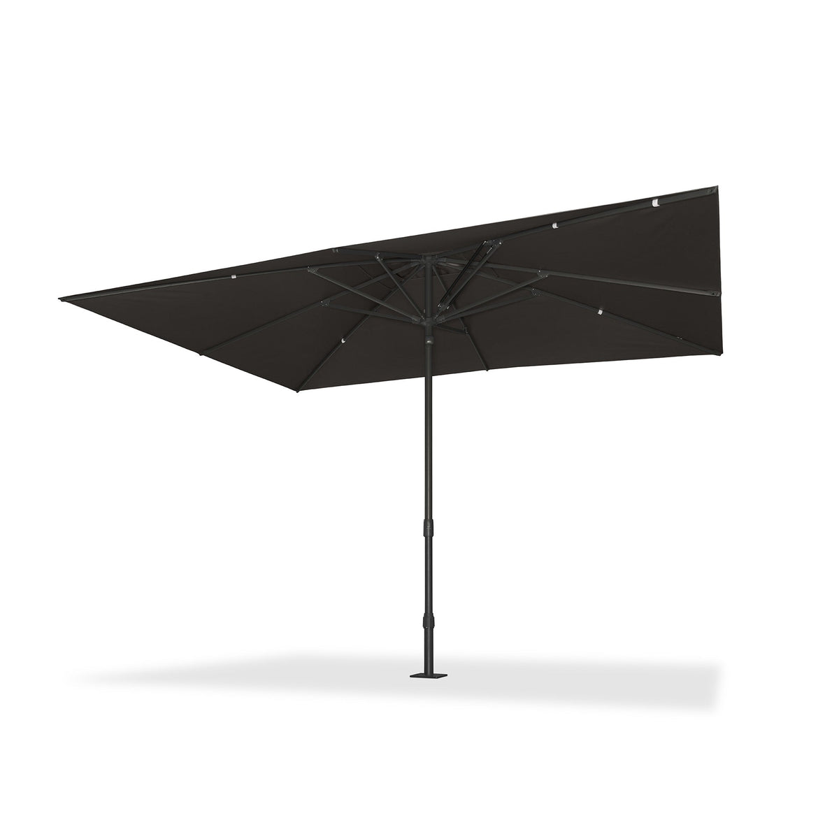 PURPLE LEAF Luxury Market Umbrella Heavy-Duty Commercial Hydraulic Semi-Automatic Patio Umbrella
