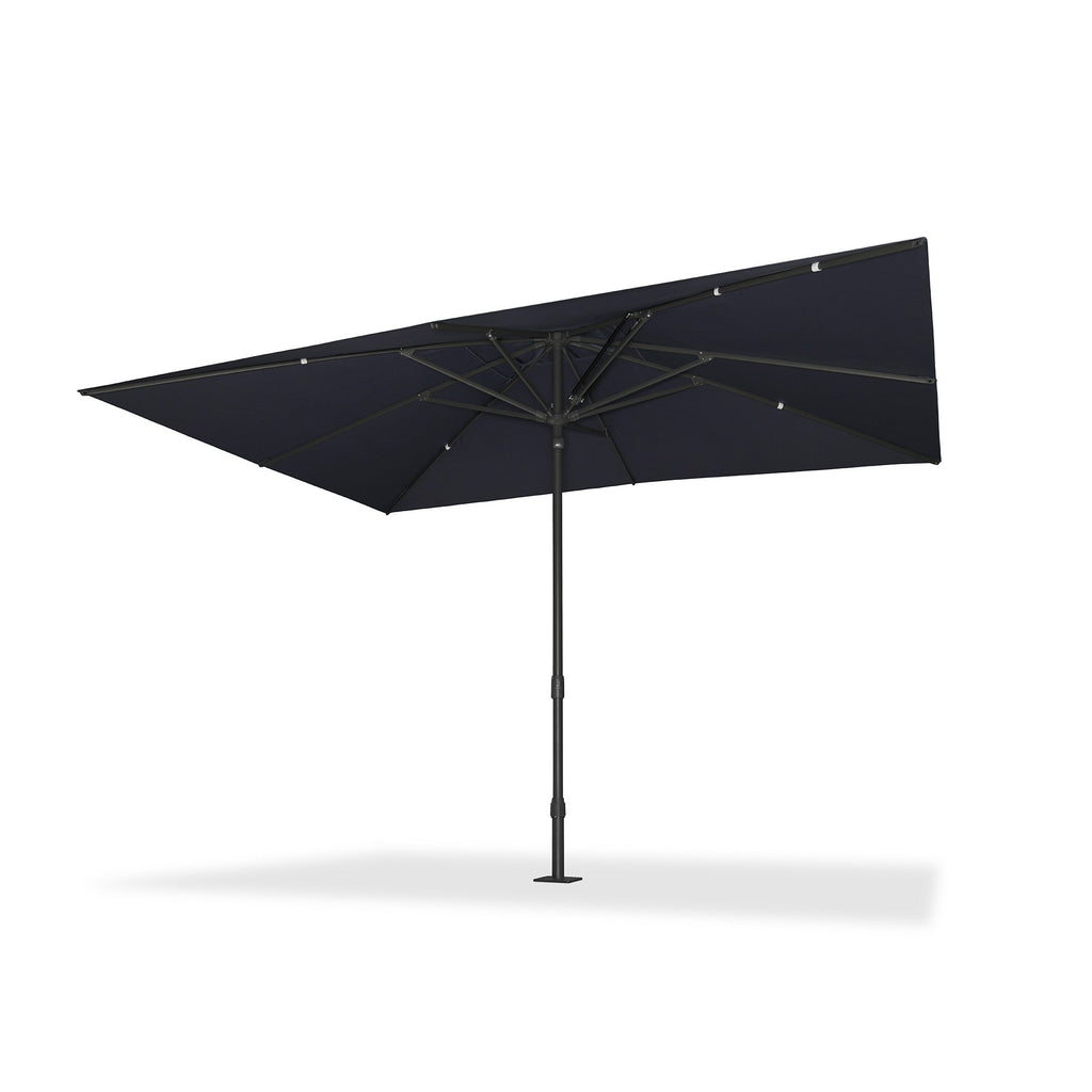 PURPLE LEAF Luxury Market Umbrella Heavy-Duty Commercial Hydraulic Semi-Automatic Patio Umbrella