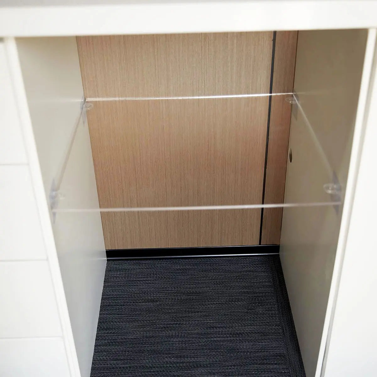 20' Custom Built Steel Container Office, Working Area & Manager's Office, 1 Leather Office Chair, 3 Ergonomic Office Chairs, TMG-SCO20