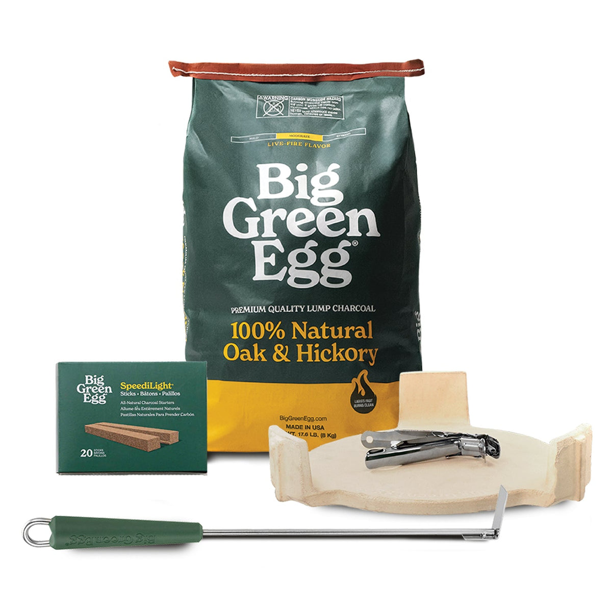XL Big Green Egg + intEGGrated Nest Package