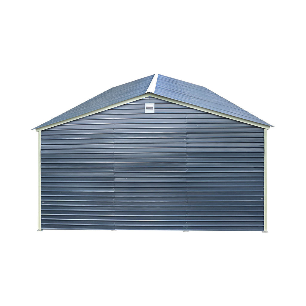 20' x 40' Metal Garage Shed, 9' High Double Front Doors, 13' Peak, 800 Sq-Ft TMG-MS2040