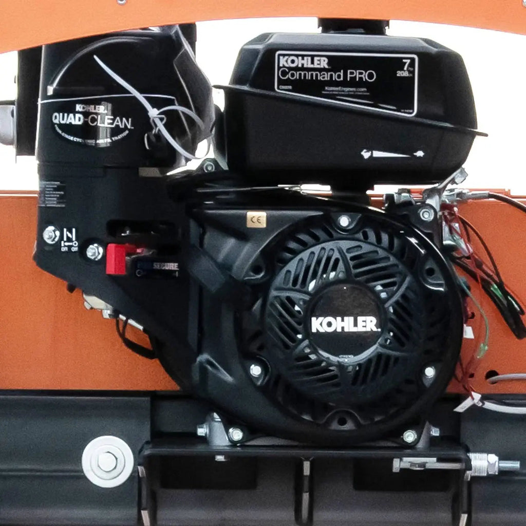 22" Portable Sawmill, 7 HP Kohler Command Pro Engine, 12' Log Length, 4-Post Carriage with Saw Head Anti-tip Locking, TMG-PSM22