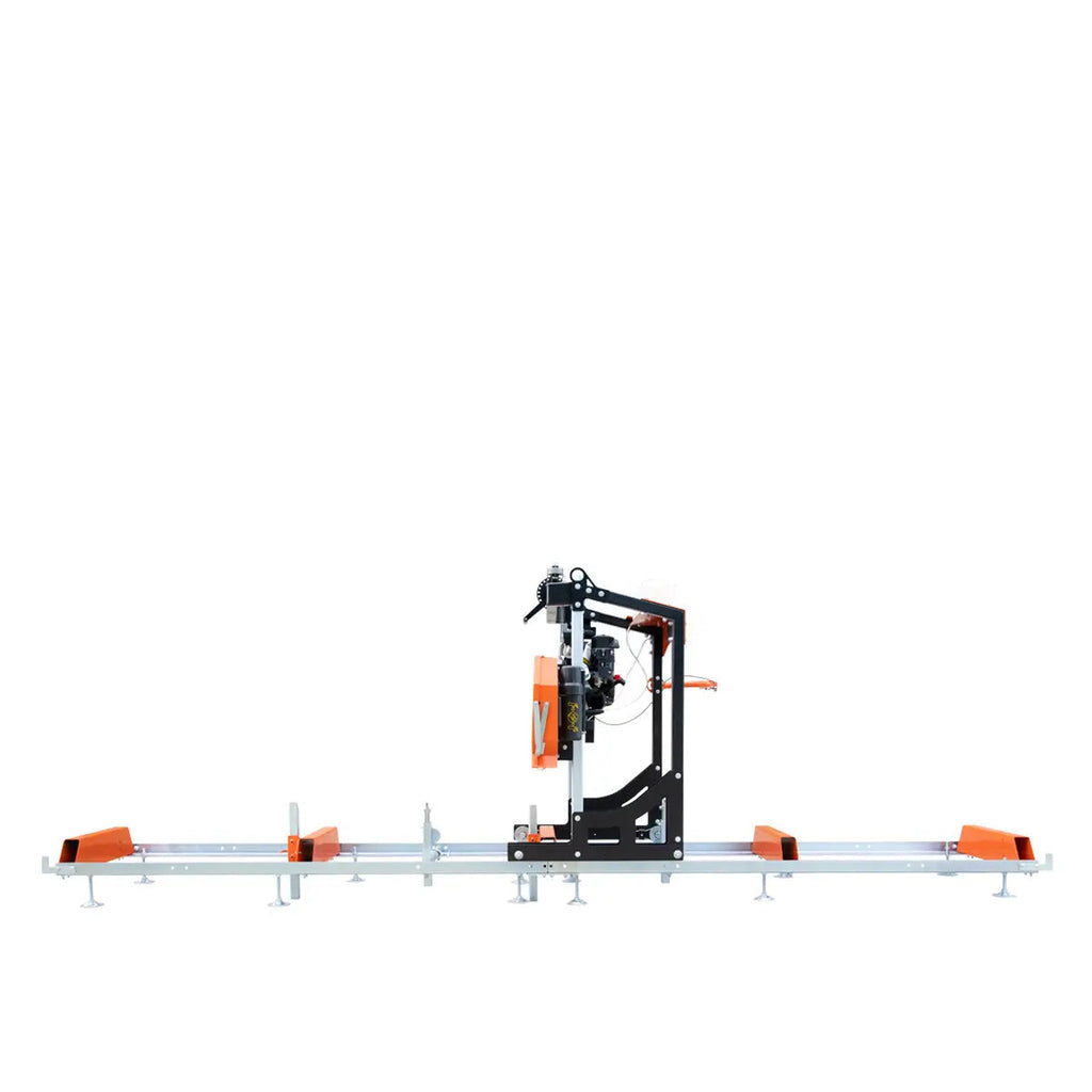 22" Portable Sawmill, 7 HP Kohler Command Pro Engine, 12' Log Length, 4-Post Carriage with Saw Head Anti-tip Locking, TMG-PSM22