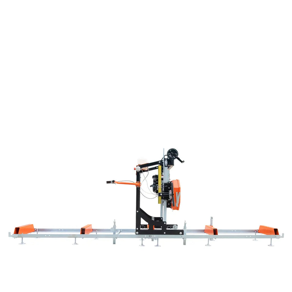 22" Portable Sawmill, 7 HP Kohler Command Pro Engine, 12' Log Length, 4-Post Carriage with Saw Head Anti-tip Locking, TMG-PSM22