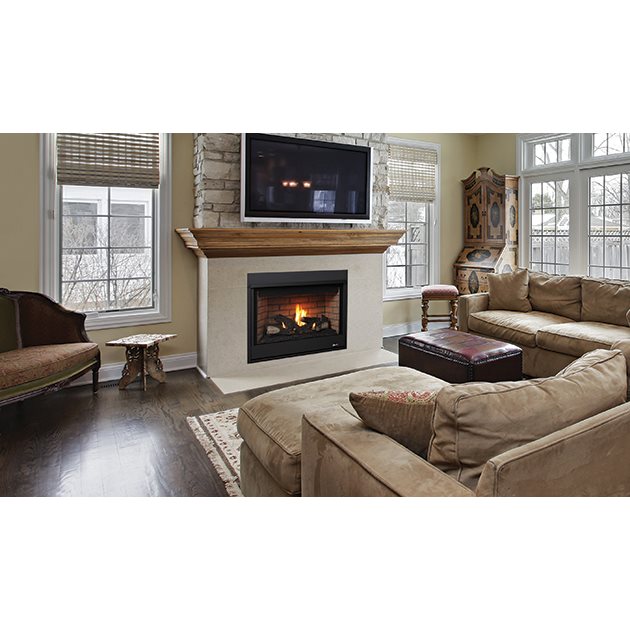 40" Direct Vent Electric Fireplace - NG